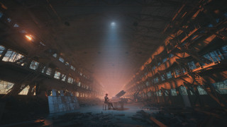 Warehouse bridge cityscape pagoda skyscraper - rossdraw global illumination free wallpaper