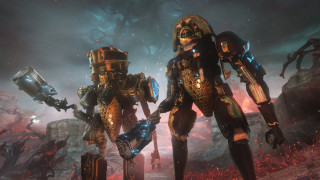 Sci fi armor planet galaxy - warframe armor free wallpaper