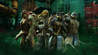 Teenage mutant ninjas green room 3 - a giant clock free wallpaper