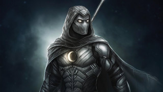 Black suit hood sword cobra - digital art free wallpaper for desktop