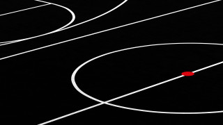 Basketball court red ball white - white line free wallpaper