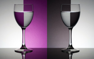 Glass water table purple black - a glass of water free wallpaper for desktop