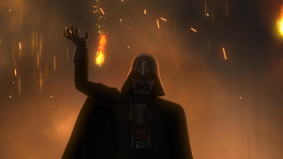 Darth vader fireworks flame embers - a darth vader free wallpaper for desktop