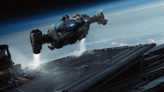 Sci fi fighter jet space - star citizen halo free wallpaper for desktop