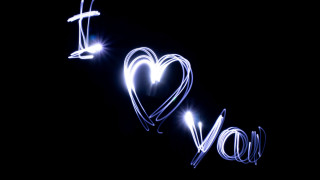 Lights love hologram dark heart - carles delclaux i free wallpaper for desktop