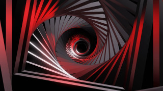 Red black spiral abstract geometric - abstract background free wallpaper