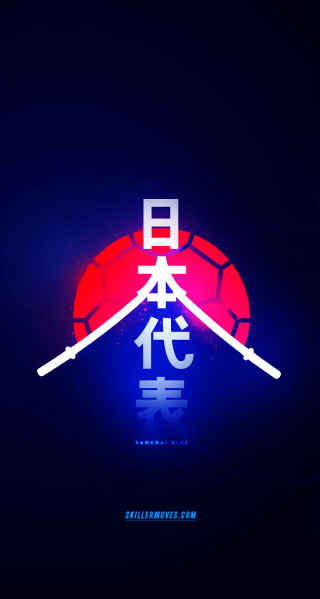 Red blue background white red - vector art free wallpaper for mobile