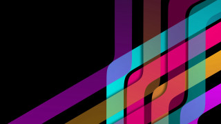 Colorful abstract curved bottom black - the bottom of the image free wallpaper for desktop