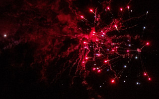 Fireworks night sky aurora galaxy - the night sky free wallpaper