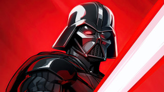Star wars helmet sword red - a star wars character holding free wallpaper