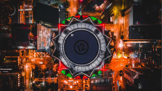 Cityscape urban night lights embers - the center free wallpaper