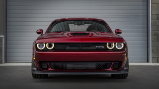 Red car garage open light - a garage door open free wallpaper for desktop