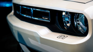 White car clock grille digital - a close up free wallpaper for desktop