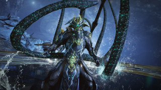 Warframe aurora glowing eyes sword - warframe armor free wallpaper