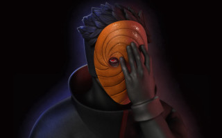 Masked portrait redeyes darkbackground gloves - character portrait free wallpaper