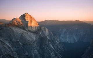 Mountain peak sunset clouds ocean - darrell riche free wallpaper