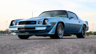 Blue car parking lot clouds - a parking lot next free wallpaper