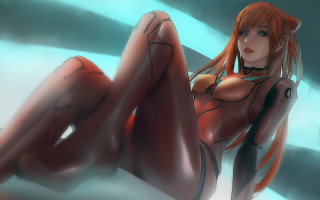 Red haired cat eared suit - stanley artgerm lau free wallpaper for desktop