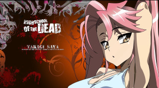 Pink hair girl spooky red - a white shirt free wallpaper for desktop