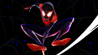Spiderman jumping glowing face sots - a spider man free wallpaper