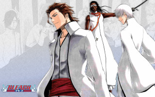 Man white coat woman red - official art free wallpaper for desktop