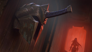 Woman ally sword helmet fantasy - a giant sword free wallpaper