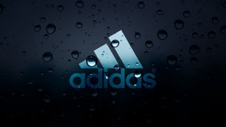 Adidas rainy window 3d underwater - blue letter free wallpaper