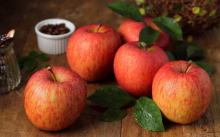 Apples coffee plant neoplasticism stock - a wooden table next free wallpaper for desktop