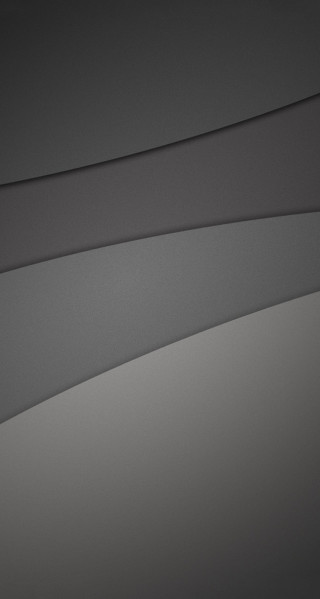 Black white cell phone curved - clean free wallpaper for mobile