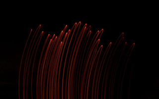 Red light streaks black background - the dark background free wallpaper