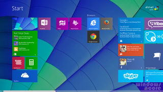 Windows8 start screen highlighted buttons - allen tupper true free wallpaper