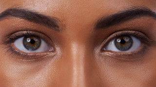 Woman eyes brown blue eyeliner - evelyn de morgan free wallpaper