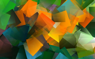 Colorful abstract geometric triangles rectangles - free abstract wallpaper