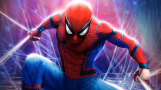 Spiderman stage hands on hips - his hip free wallpaper for desktop