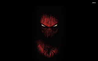 Red spiderman face white eyes - wallpaper free wallpaper for desktop