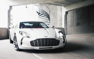 White car parking garage spiral - a parking garage next free wallpaper