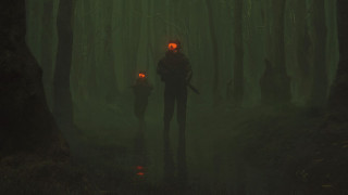 Glowing forest man woman nature - filip hodas free wallpaper