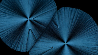 Blue umbrellas dark sky generative - a blue umbrella free wallpaper