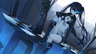 Gothic heroine blackboots sword city - a ledge free wallpaper for desktop
