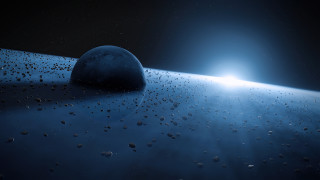 Rock blue space bright light - bright free wallpaper for desktop