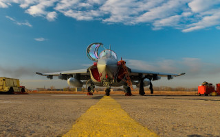 Jet truck bus runway field - xf iq4 free wallpaper