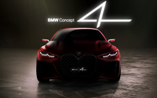 Red car neon bmw concept - dom qwek free wallpaper for desktop