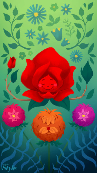 Red rose flower field naive - naive free wallpaper for mobile