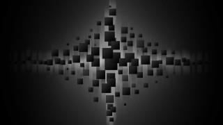 Black and white cross squares - geometric abstract art free wallpaper for desktop