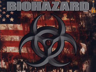 Biohazard american flag building poster - a flag free wallpaper for desktop