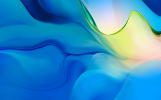 Blue yellow abstract wavy white - a wavy design free wallpaper