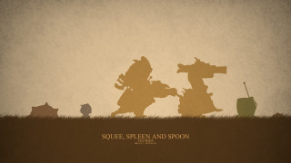 Couple horse dog shadow minimalist - league of legends free wallpaper