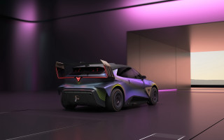 Futuristic car dark room purple - room free wallpaper for desktop