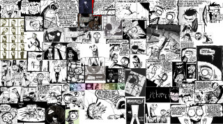 Comic strips collage cartoon artwork - eldritch free wallpaper