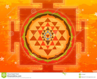 Colorful srikrakrah orange background stars - the center of the image free wallpaper